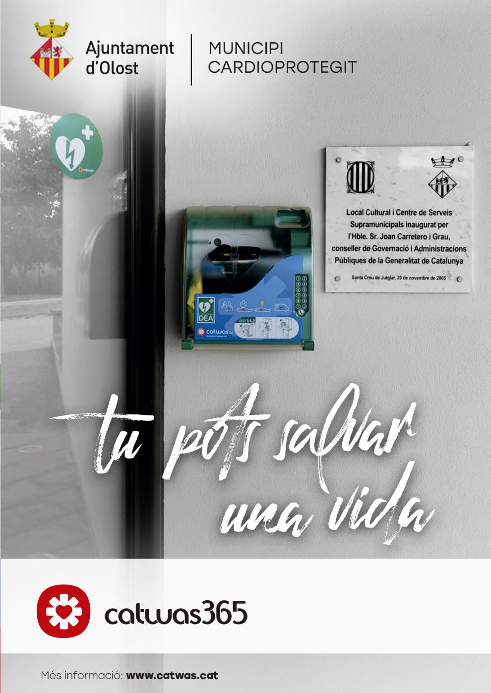 Olost i Santa Creu de Jutglar, un municipi cardioprotegit